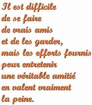 un vraiment amitie